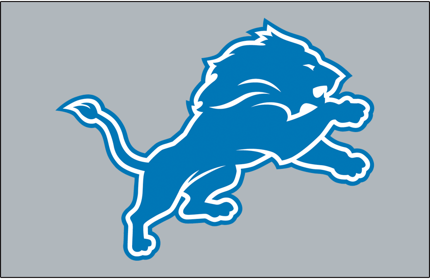 Detroit Lions 2017-Pres Primary Dark Logo iron on transfers for fabric